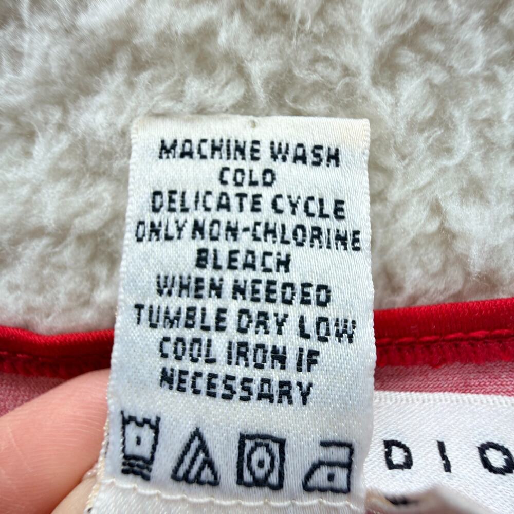 Max Studio Women Midi Dress S Red Black Geometric Print 3/4 Sleeve Elastic Waist - Picture 6 of 9